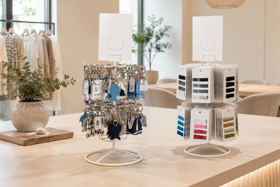 HATS Showroom mit Display-Konzepten