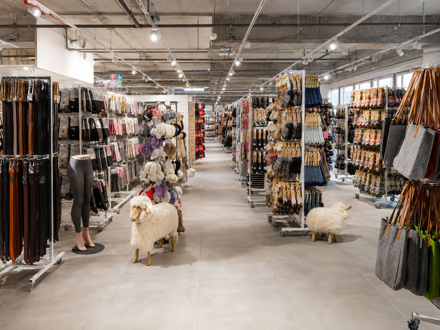 800 m² Showroom