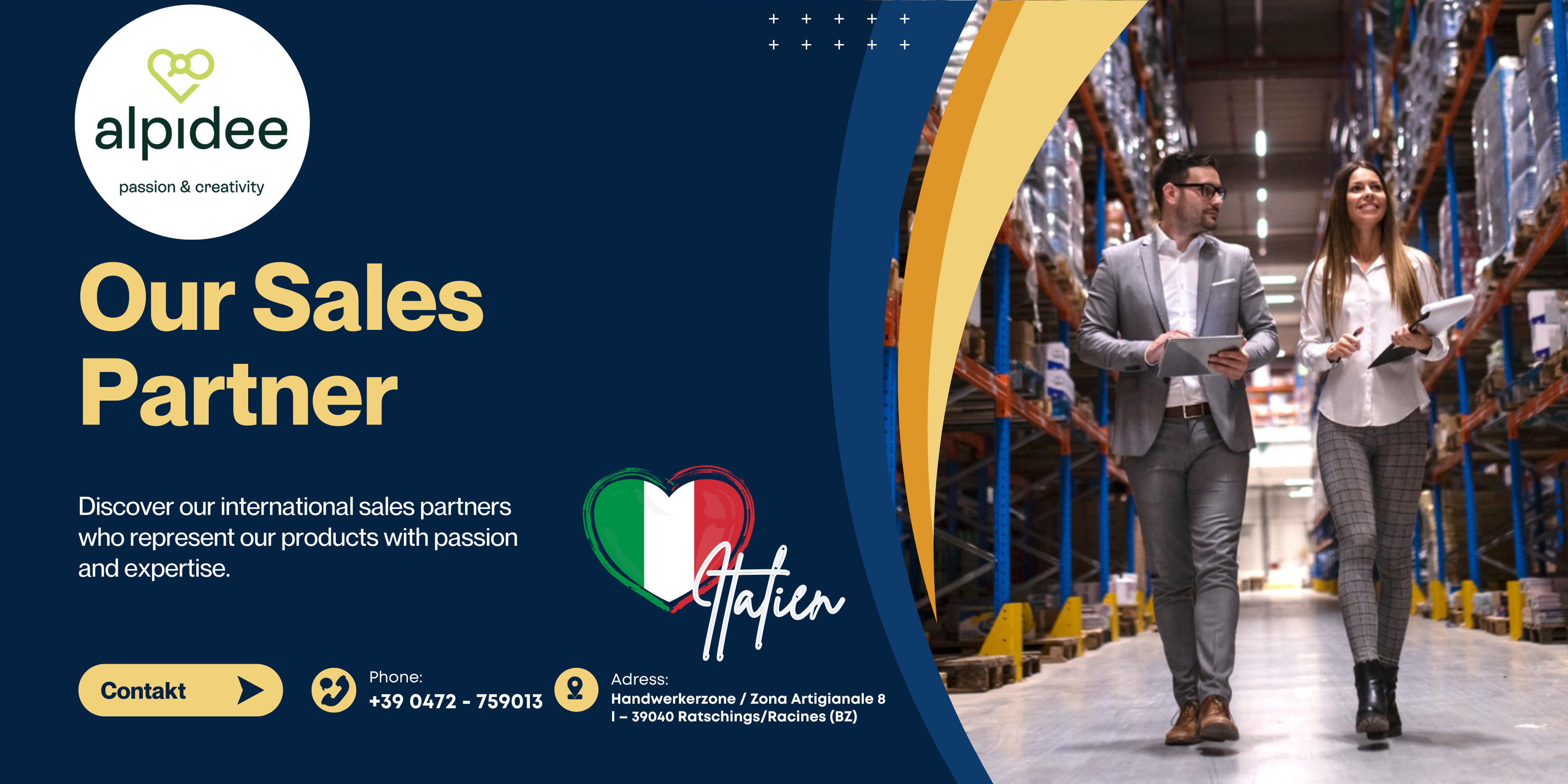 Alpidee – distribution partner Italy