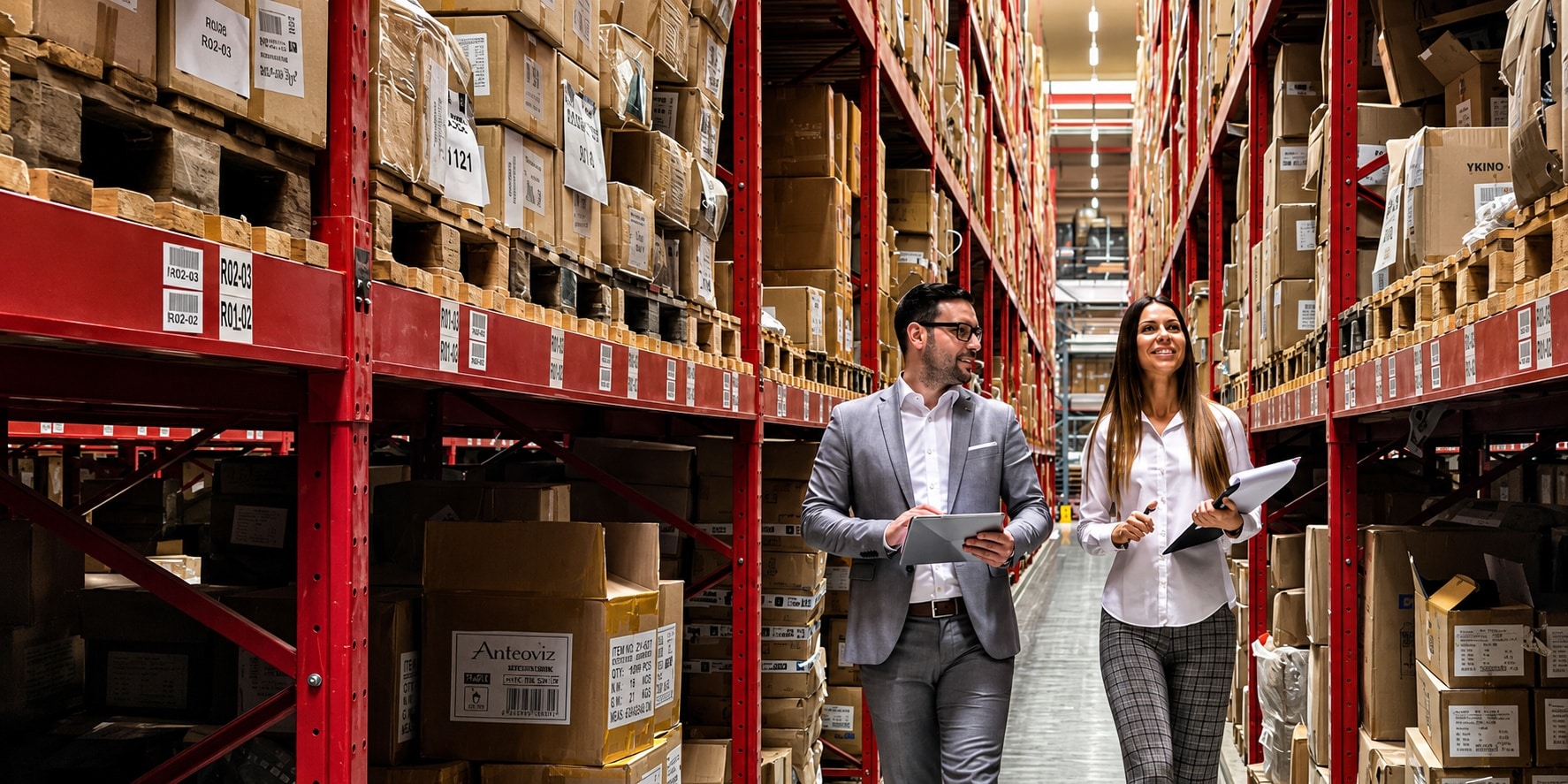 Lager der HATS Handelsgesellschaft in Ludwigsfelde